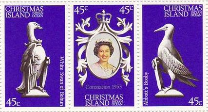 1978 - Christmas Island - 25th Anniv of Coronation Set (3) MNH